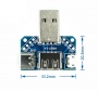 Адаптер USB - microUSB/Type-C