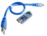 Nano 3.0 FT232 Arduino совместимый контроллер, mini-USB, контакты распаяны, с кабелем