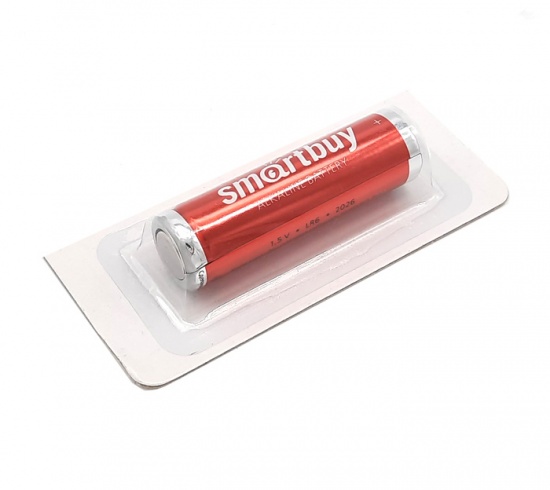 Батарейка AA, 1.5 В, алкалиновая, Smartbuy