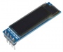 Дисплей OLED 0.91 дюйм, I2C, монохромный голубой