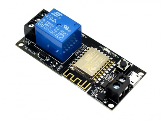 Контроллер на ESP8266 с релейным модулем XY-WF5V