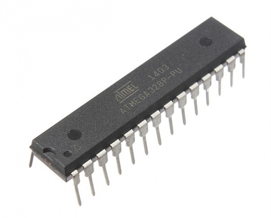 Микроконтроллер ATmega328P-PU (DIP-28)