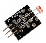 Модуль датчика освещенности на фоторезисторе (KY-018)