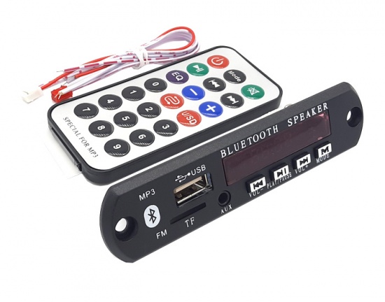 Модуль MP3/Bluetooth/FM плеер с пультом M15BL.V2