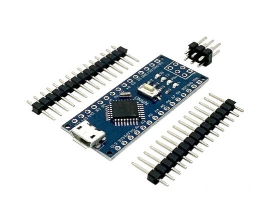 Nano 3.0 Arduino совместимый контроллер, micro-USB, контакты без пайки, без кабеля
