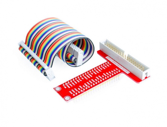 Переходник GPIO 40 контактов к макетной плате