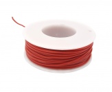 Провод 30AWG силикон красный бобина 20 м