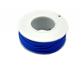 Провод 30AWG силикон синий бобина 20 м