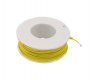 Провод 30AWG силикон желтый бобина 20 м