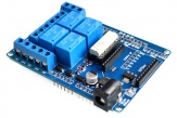 Шильд 4 реле 9В для Arduino