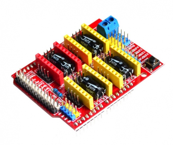 Шильд CNC 4 канала для Arduino