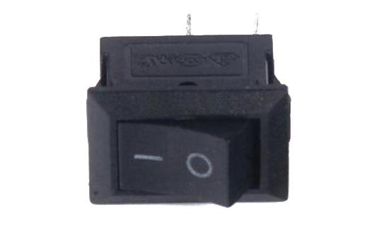 Выключатель KCD11 черная клавиша
