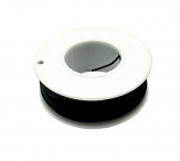 Провод 30AWG силикон черный бобина 20 м